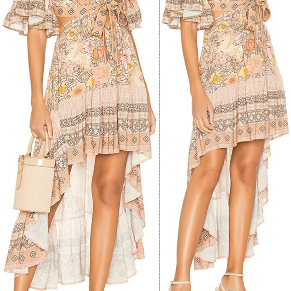 New spell revolve amethyst bambi gown maxi blush M - Picture 5 of 8